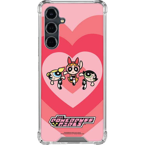 Cartoon Network Powerpuff Girls Hearts Galaxy S23 FE Clear Case